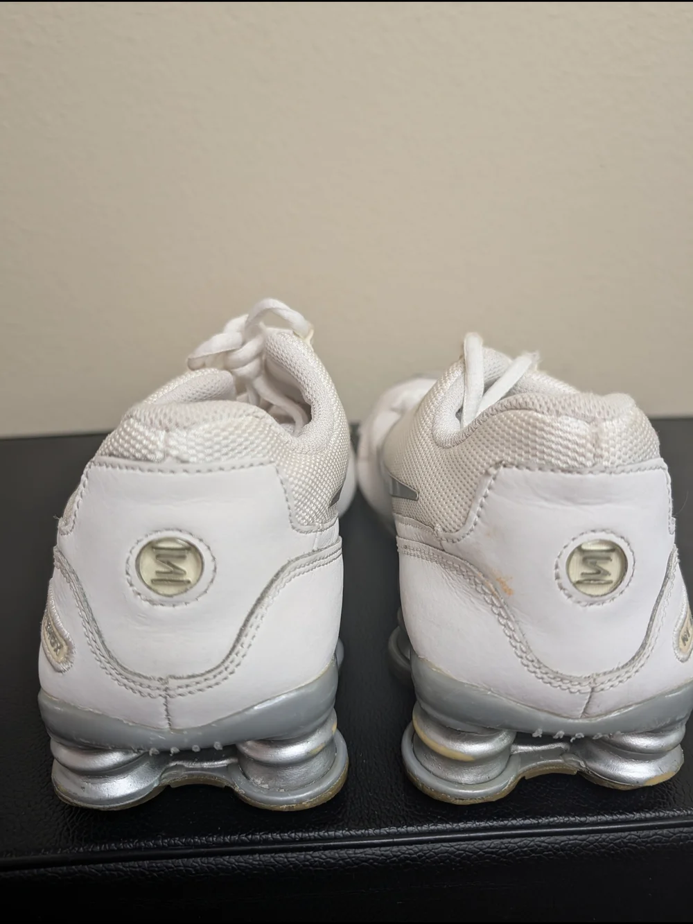 Nike Shox Avenue GS White Silver Youth Size 7Y